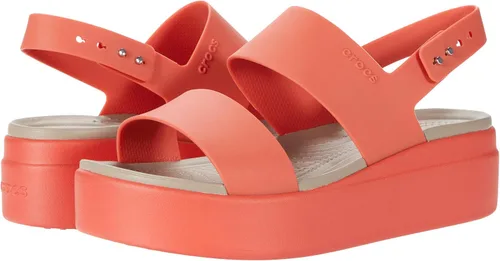 Vista 23 de Crocs Brooklyn - Sandalias de plataforma baja para mujer