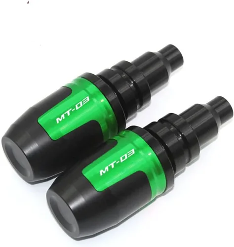 Vista 13 de for Yamaha MT-03 MT03 MT 03 Motorcycle CNC Aluminium Crash Pads Exhaust Frame Slider Protector Anti-Fall Frame Sliders (Color : Black)