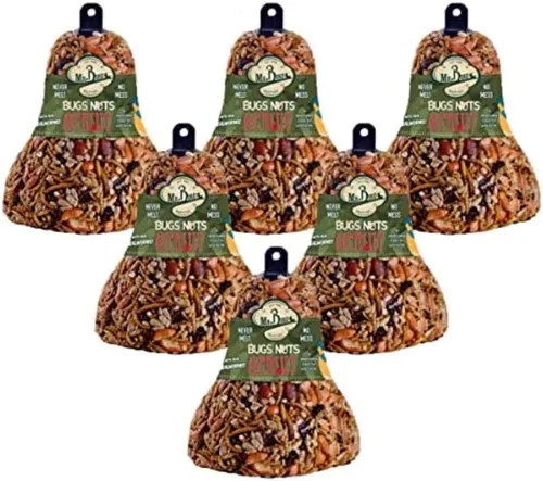 Vista 9 de Mr. Bird Bugs, Nuts & Fruit Campana de semillas de aves silvestres, paquete