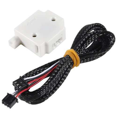 Vista 9 de Módulo de sensor de detección de rotura de filamentos, accesorios de impresora 3D con cable de 1 M para extrusora de filamento de 0.069 in, detector