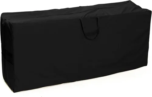 Vista 10 de Covermates Bolsa de almacenamiento clásica para cojines, 75 pulgadas de Vinilo clásico negro