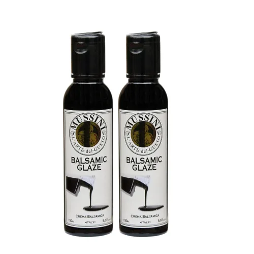 Vista 12 de Glaseado balsámico italiano de chile con sabor natural de Mussini, 5.1 onzas