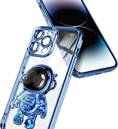 Vista 5 de NGB Supremacy Funda compatible con iPhone 11 (6.1 pulgadas) con protector de pantalla de vidrio templado/correa para la muñeca, purpurina flotante