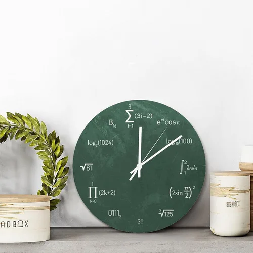 Vista 78 de Reloj de pared de guitarra acústica con aspecto de madera natural, reloj de madera rústico y elegante, 10 silenciosos, sin tictac, de cuarzo