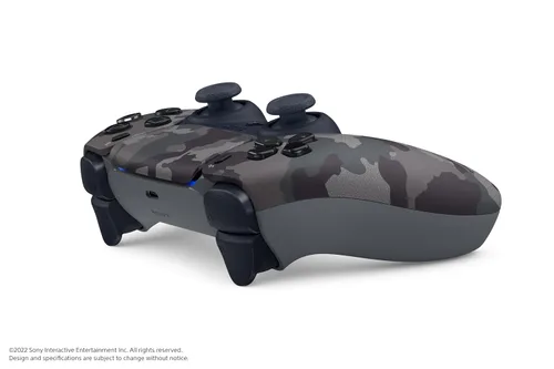 Vista 3 de PlayStation DualSense™ Wireless Controller – Gray Camouflage - For PS5, PC, MAC & Mobile