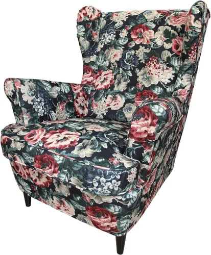 Vista 31 de Funda de sillón para silla IKEA Strandmon Wing, funda de sofá, 559-1