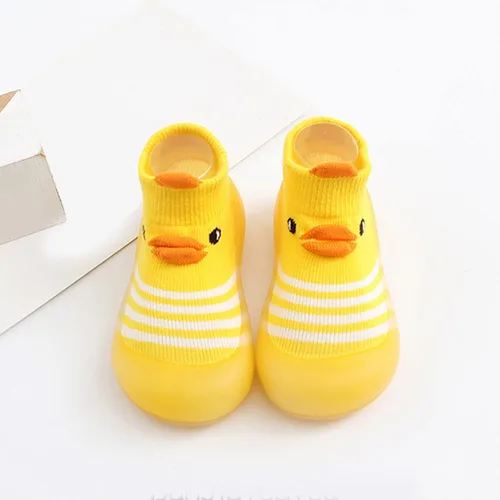 Vista 2 de Zapatos lindos de primavera y verano para niños pequeños, transpirables, con suela de goma suave, para interiores y exteriores