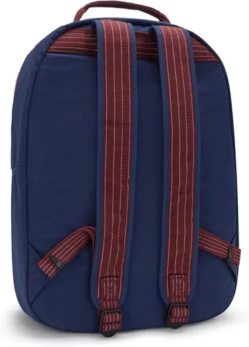 Vista 2 de Kipling Mochila para portátil Seoul de 15 pulgadas para mujer, duradera, espaciosa, con correas acolchadas para el hombro, funda protectora