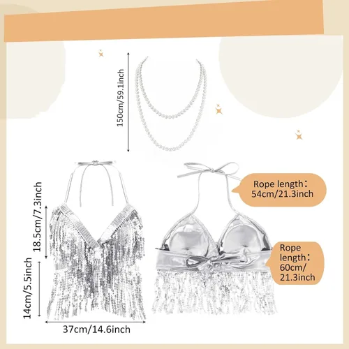 Vista 3 de 8 piezas de disfraz de sirena para mujer, disfraces de Halloween, lentejuelas brillantes, falda de sirena, peluca, vestido de princesa para adultos