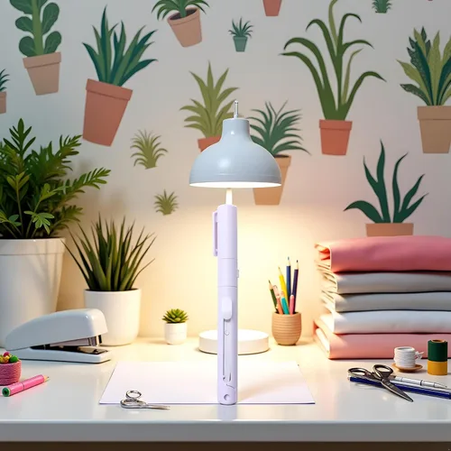 Vista 7 de Tijeras de estilo mini bolígrafo púrpura, tijeras portátiles plegables para estudiantes con cubierta, tijeras de cerámica de acero inoxidable