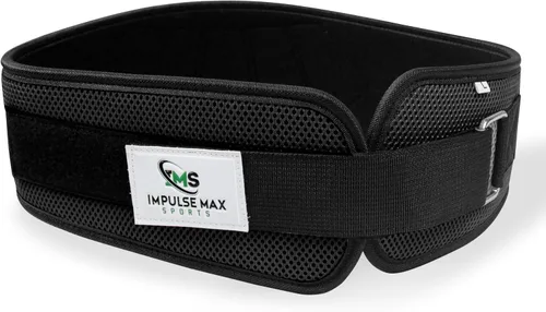 Vista 3 de Impulse Max Sport - Cinturón de levantamiento de pesas para hombres y mujeres – Bloqueo automático de 6 pulgadas para levantamiento de pesas