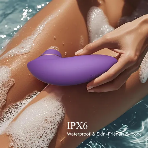 Vista 3 de Juguetes para adultos, vibrador de succión de consolador – Estimulador de clítoris 2 en 1 con 9 modos de succión y vibración para mujeres, pezón