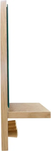 Vista 2 de Modway EEI-6350-OAK Moonbeam - Espejo arqueado, roble