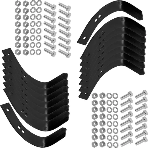 Vista 6 de Caltric 1901118A 1901118 Juego de dientes de timón compatible con Troy-Bilt / 21B-643C 21A-643B