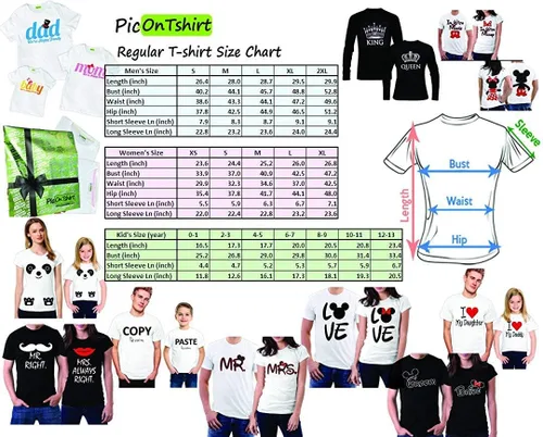 Vista 4 de Juego de camisas a juego para parejas, él y su esposo, esposa, Blanco