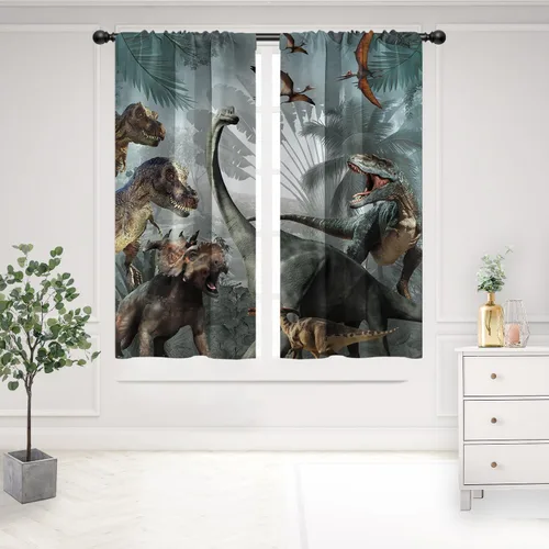 Vista 44 de Cortinas de cocina de estilo granja occidental con bolsillo para cortinero, pequeñas y cortas, estilo café rústico, cabaña, puerta de granero
