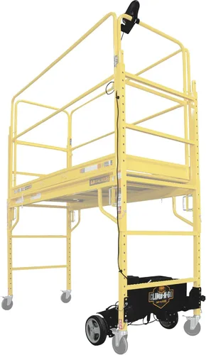 Vista 2 de Metaltech Climb-N-Go motorizado para todos los andamios Metaltech Baker Model# I-CNG