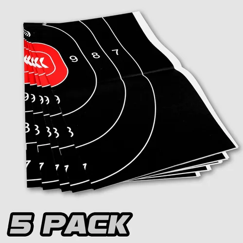 Vista 2 de Highwild Objetivo de papel de silueta de campo de tiro, 23 x 35 pulgadas, adecuado para pistolas, rifles, pistolas de aire, pistolas de aire
