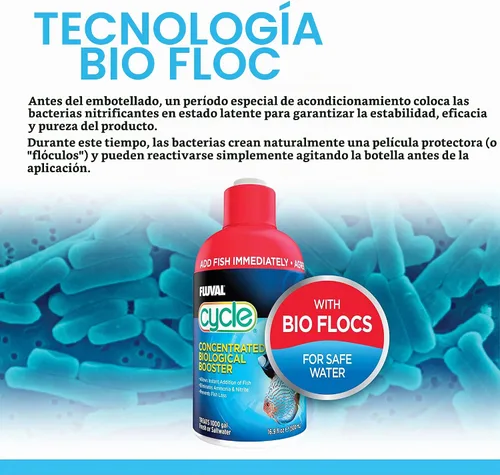 Vista 4 de Fluval Potenciador biológico para acuarios, 4 onzas