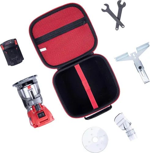 Vista 4 de Khanka Funda rígida para Milwaukee Electric Tools 2648-20 M18 + carcasa rígida para enrutador compacto inalámbrico Milwaukee M18 FUEL