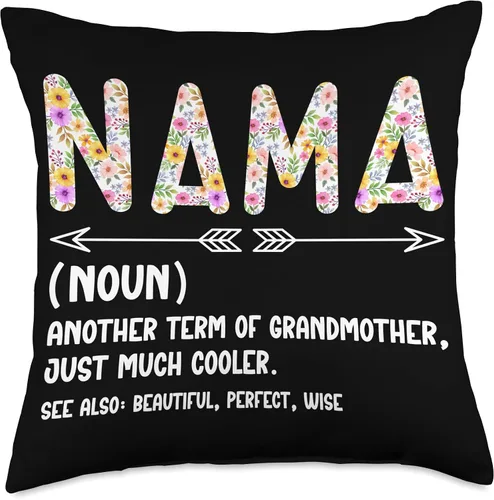 Vista 4 de Nama Definition Nama Grandma Nama Grandmother - Cojín para almohada