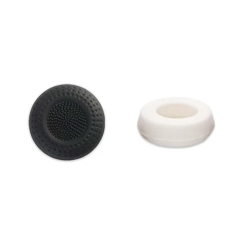 Vista 5 de DTESL 2Pcs Black Thumbstick Replacement for Meta Oculus Quest 2,4Pcs Thumbstick Silicone Cap Cover with Prying Tool (Black)