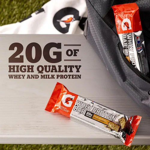 Vista 4 de Gatorade Paquete variado de barras de proteína de suero (30 unidades)