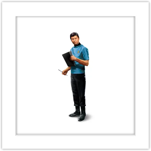 Vista 10 de Trends International Gallery Pops Star Trek - Póster de pared de Dr. Leonard H. McCoy Bones Bones, 12.00 x 12.00 pulgadas, versión de marco negro