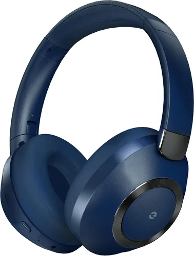 Vista 12 de Audífonos con cancelación activa de ruido, 100 horas de reproducción, auriculares Bluetooth inalámbricos, auriculares Bluetooth con micrófono