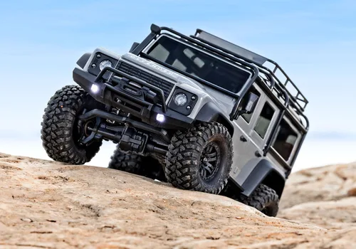 Vista 5 de Traxxas TRX-4M 4X4 Crawler con carrocería Land Rover Defender