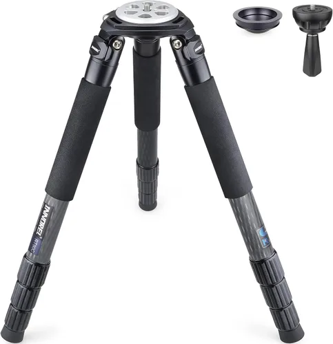 Vista 11 de Trípode de fibra de carbono INNOREL RT90C Trípodes de cuenco profesionales de carga pesada para cámaras DSLR Compatible con cabeza de bola y cabeza
