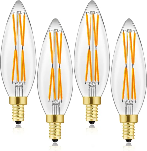 Vista 11 de Bombilla LED T6 esmerilada E12 regulable Edison 25W blanco suave 3000K E12 bombillas incandescentes equivalentes a T6.5 bombilla de filamento LED