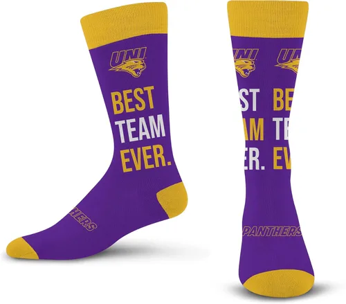 Vista 4 de For Bare Feet NCAA Unisex Best Team Ever Crew Sock Ncaa