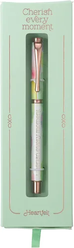 Vista 4 de Bolígrafo de gel sincero: aprecia cada momento - Bolígrafo de 0.020 in Gifts for Women, Ballpoint Pen, Writing Pen, Gift Box - Black Ink Pens