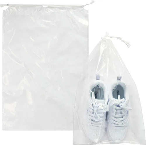 Vista 6 de Paquete de 100 bolsas de zapatos transparentes de 10 x 14 pulgadas