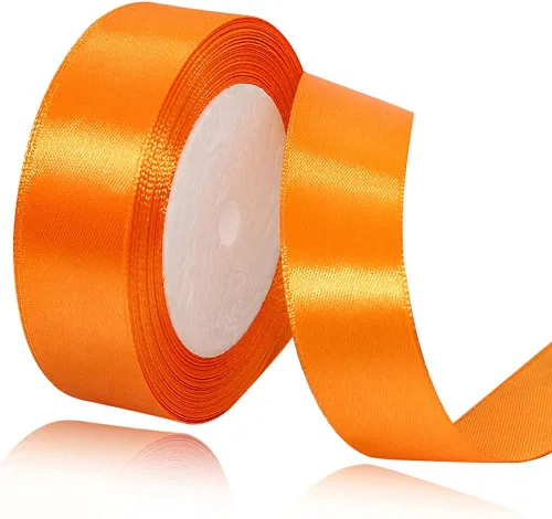 Vista 84 de Cinta de Satén Beige de Color Sólido, 1-1/2 Pulgadas x 25 Yardas, Cinta de Satén de Tela para Envolver Regalos, Manualidades, Hacer Lazos