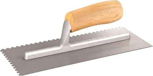 Vista 5 de Bon Tool 14-312 Paleta con muescas - Mango de madera, muesca cuadrada de 1/2" x 1/2