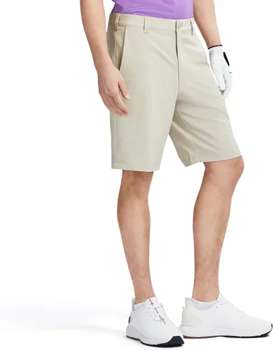 Vista 3 de IZOD - Pantalones cortos de golf Swingflex de 9.5" para hombre, elásticos, corte recto