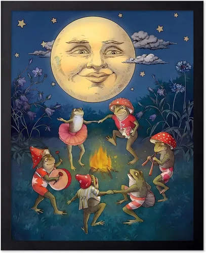 Vista 68 de Poster Master Póster Vintage Singerie - Impresión Retro The Concert - Arte de Celebración - Arte de Festival de Animales - Arte de Casa de Campo