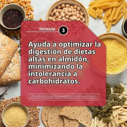 Vista 3 de Ness Enzymes - Amilasa #3 90 cápsulas vegetales