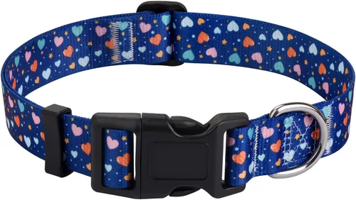 Vista 38 de Collar para Perros para Perros Pequeños y Gatos, Collar Suave y Cómodo para Mascotas para Perros Pequeños, Medianos y Grandes, Patrón Geométrico