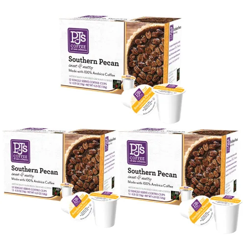 Vista 10 de PJ's Coffee - Tazas individuales de tostado francés, 12 unidades (paquete de 1)