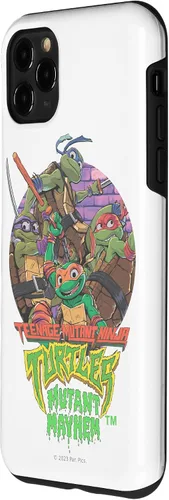 Vista 2 de iPhone 11 Pro Max Teenage Mutant Ninja Turtles: Mutant Mayhem Squad Case