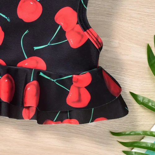 Vista 7 de Aalizzwell Traje de baño de dos piezas para niña pequeña