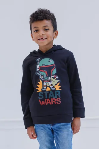 Vista 2 de STAR WARS Boba Fett - Sudadera con capucha de forro polar para niños pequeños y grandes