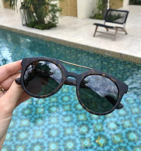 Vista 4 de FREYRS Collins Round Designer Fashion Womens Sunglasses