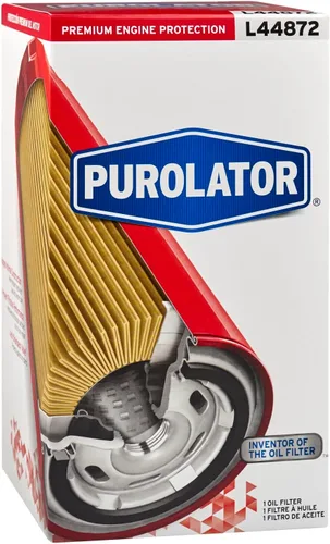Vista 7 de Purolator L44872 Filtro de aceite giratorio con protección de motor prémium Compatible With Ford F-250 Super Duty, Compatible With Ford F-350
