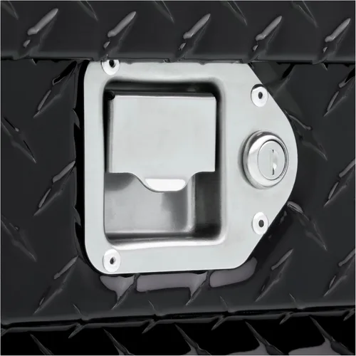 Vista 8 de UWS EC20172 Caja de almacenamiento de aluminio de pared pesada de aluminio brillante de 36 pulgadas, tapa RigidCore