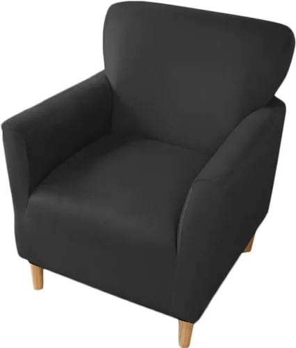 Vista 19 de XMAYODS Funda elástica para silla de club, fundas para silla de bañera, funda suave para sillón, protector de muebles extraíble, funda para silla