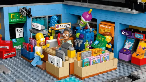 Vista 9 de Kit del supermercado de Los Simpsons de LEGO 71016